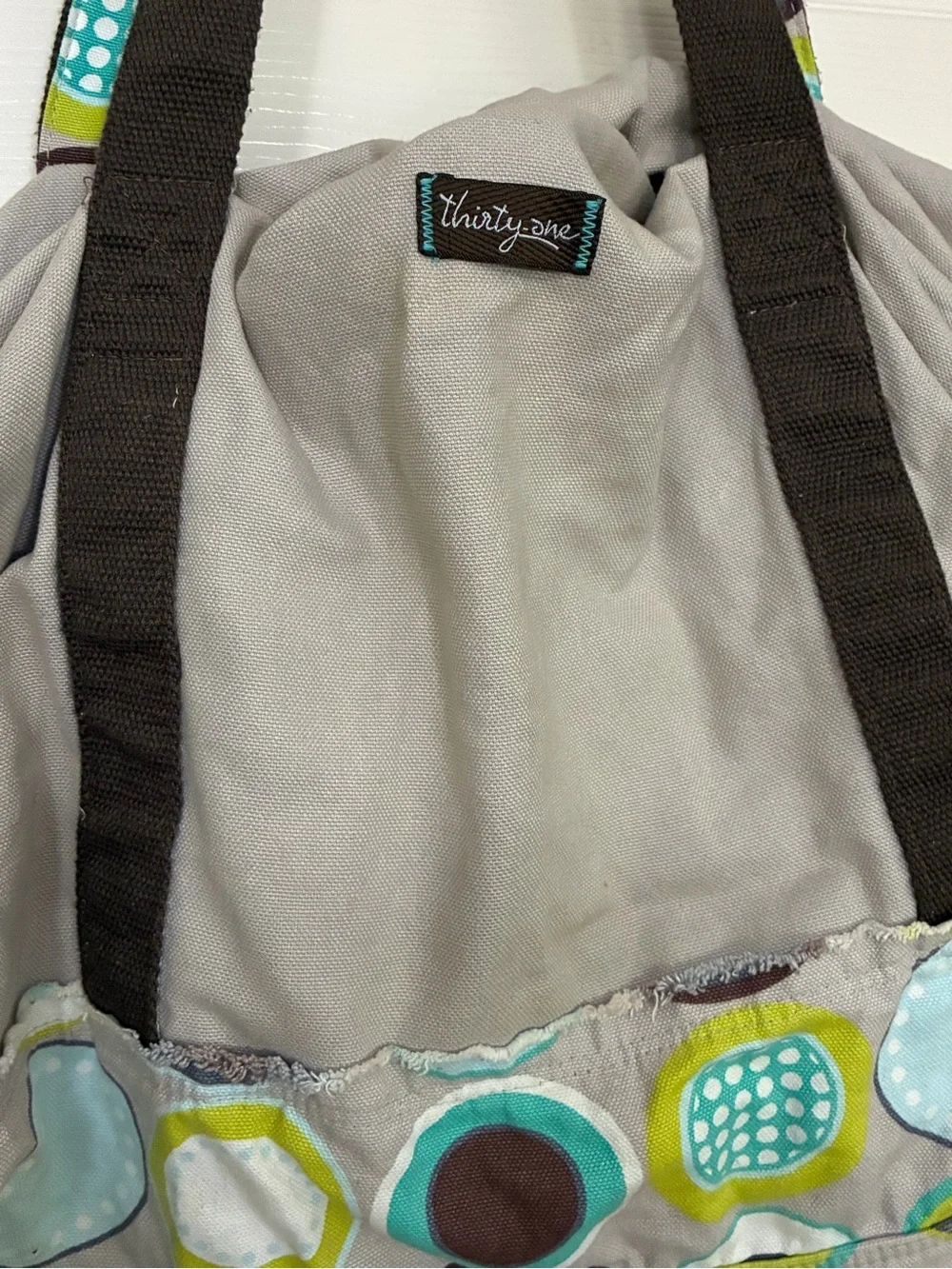 Thirty-One Large Weekender Tote Bag